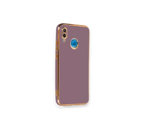 Huawei P20 Lite Kılıf Volet Silikon - Mor