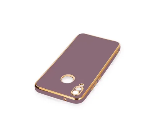 Huawei P20 Lite Kılıf Volet Silikon - Mor