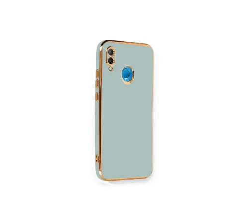 Huawei P20 Lite Kılıf Volet Silikon - Açık Yeşil