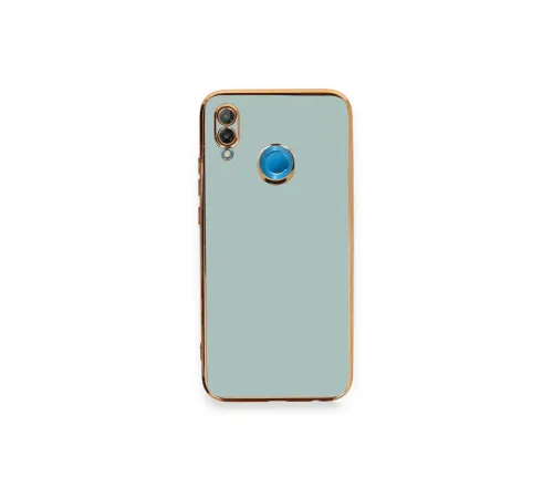 Huawei P20 Lite Kılıf Volet Silikon - Açık Yeşil