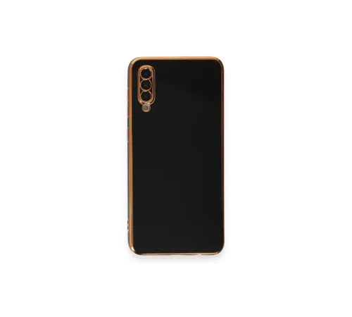 Samsung Galaxy A70 Kılıf Volet Silikon - Siyah