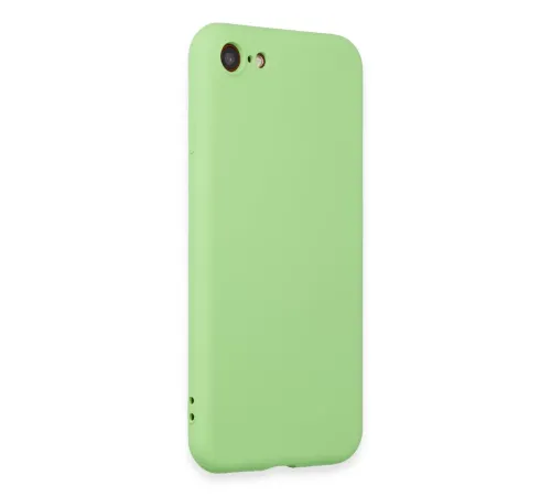 Apple iPhone 7 Kılıf First Silikon - Açık Yeşil