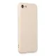Apple iPhone 7 Kılıf First Silikon - Krem