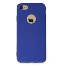 Apple iPhone 7 Kılıf First Silikon - Lacivert
