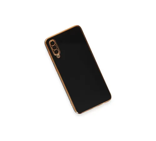 Samsung Galaxy A50 Kılıf Volet Silikon - Siyah