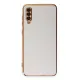 Samsung Galaxy A50 Kılıf Volet Silikon - Beyaz