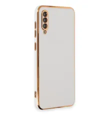 Samsung Galaxy A50 Kılıf Volet Silikon - Beyaz