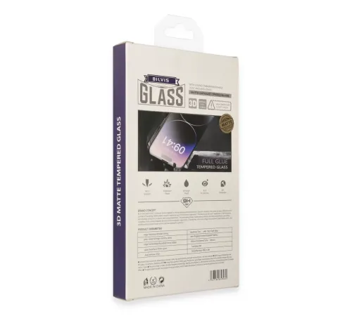 Apple iPhone 15 Pro Bilvis 3D Mat Cam Ekran Koruyucu