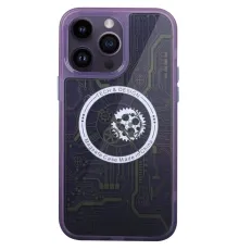 Apple iPhone 14 Pro Kılıf Magic Magneticsafe Silikon - Derin Mor