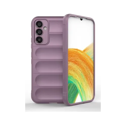 Samsung Galaxy M14 5G Kılıf Optimum Silikon - Mor
