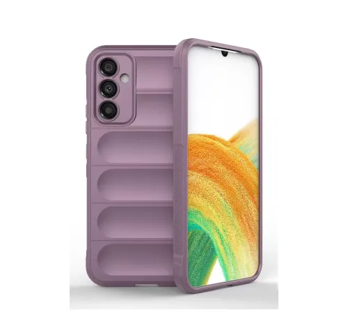 Samsung Galaxy M14 5G Kılıf Optimum Silikon - Mor