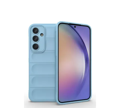 Samsung Galaxy M14 5G Kılıf Optimum Silikon - Sky Blue