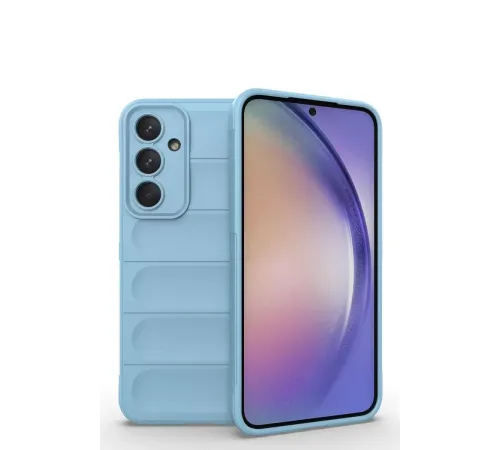 Samsung Galaxy M14 5G Kılıf Optimum Silikon - Sky Blue