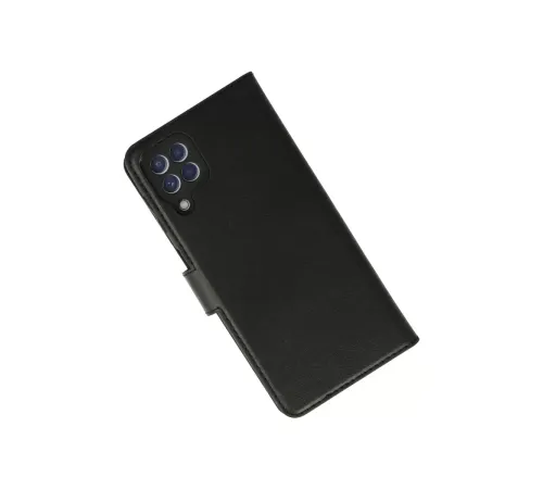 Samsung Galaxy A22 Kılıf Trend S Plus Kapaklı Kılıf - Siyah