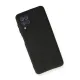Samsung Galaxy A22 Kılıf First Silikon - Siyah