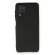 Samsung Galaxy A22 Kılıf First Silikon - Siyah