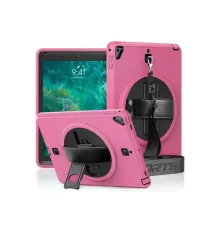 Apple iPad 5 Air 9.7 Kılıf Strap-C Otterbox Tablet Kapak - Pembe