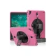 Apple iPad 5 Air 9.7 Kılıf Strap-C Otterbox Tablet Kapak - Pembe