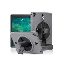 Apple iPad 5 Air 9.7 Kılıf Strap-C Otterbox Tablet Kapak - Gri