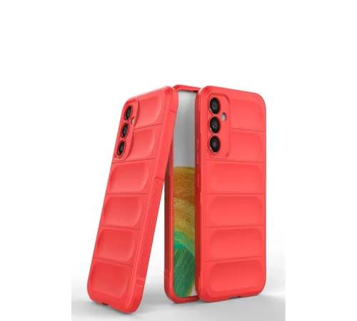 Samsung Galaxy M34 5G Kılıf Optimum Silikon - Kırmızı