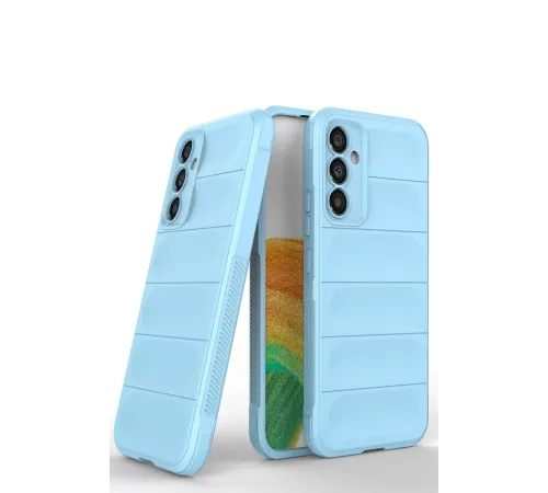 Samsung Galaxy M34 5G Kılıf Optimum Silikon - Sky Blue