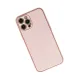 Apple iPhone 12 Pro Kılıf Coco Karbon Silikon - Pembe