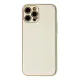 Apple iPhone 12 Pro Kılıf Coco Karbon Silikon - Beyaz
