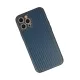 Apple iPhone 12 Pro Kılıf Coco Karbon Silikon - Mavi