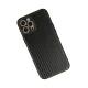 Apple iPhone 12 Pro Max Kılıf Coco Karbon Silikon - Siyah