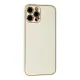 Apple iPhone 12 Pro Max Kılıf Coco Karbon Silikon - Beyaz
