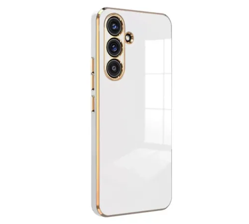 Samsung Galaxy M34 5G Kılıf Volet Silikon - Beyaz