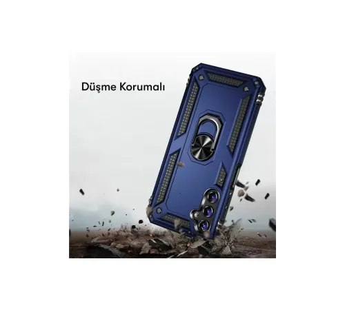 Samsung Galaxy A04S Kılıf Sofya Yüzüklü Silikon Kapak - Yeşil