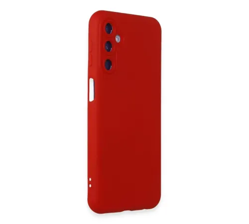 Samsung Galaxy M34 5G Kılıf Nano içi Kadife Silikon - Kırmızı