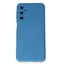 Samsung Galaxy M34 5G Kılıf Nano içi Kadife Silikon - Mavi