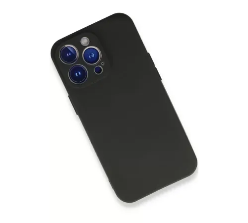 Apple iPhone 13 Pro Kılıf First Silikon - Siyah