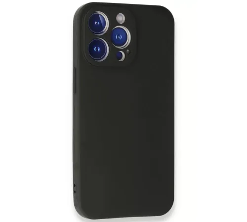 Apple iPhone 13 Pro Kılıf First Silikon - Siyah