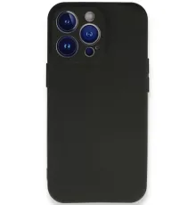 Apple iPhone 13 Pro Kılıf First Silikon - Siyah