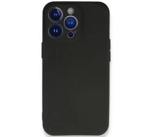 Apple iPhone 13 Pro Kılıf First Silikon - Siyah