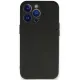 Apple iPhone 13 Pro Kılıf First Silikon - Siyah