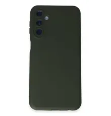 Samsung Galaxy M34 5G Kılıf Nano içi Kadife Silikon - Koyu Yeşil
