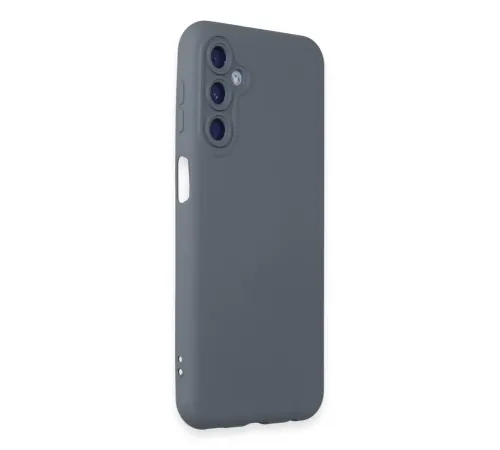 Samsung Galaxy M34 5G Kılıf Nano içi Kadife Silikon - Gri