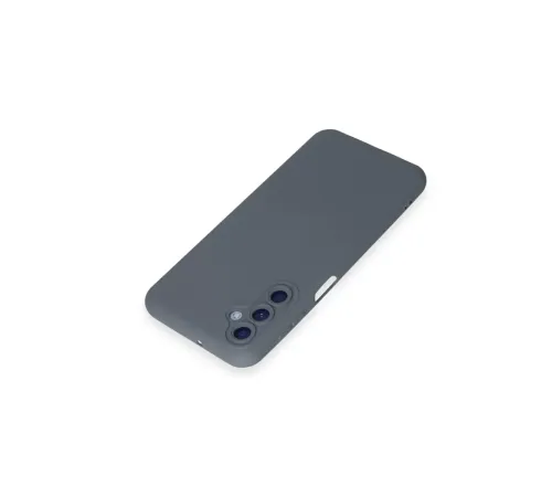 Samsung Galaxy M34 5G Kılıf Nano içi Kadife Silikon - Gri