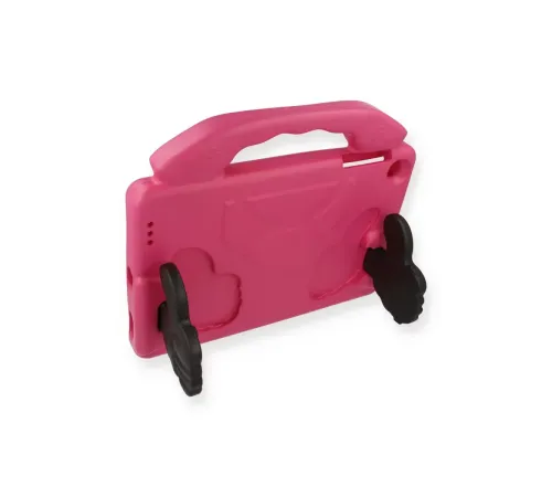 Samsung Galaxy T220 Tab A7 Lite 8.7 Kılıf Like Stantlı Tablet Silikon - Pembe