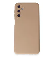 Samsung Galaxy M34 5G Kılıf Nano içi Kadife Silikon - Pudra