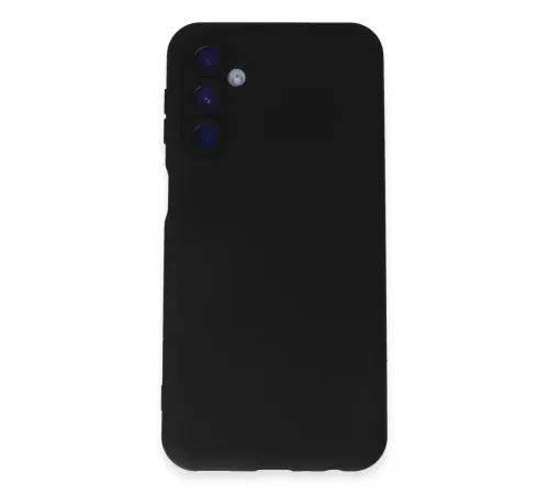 Samsung Galaxy M14 5G Kılıf Nano içi Kadife Silikon - Siyah