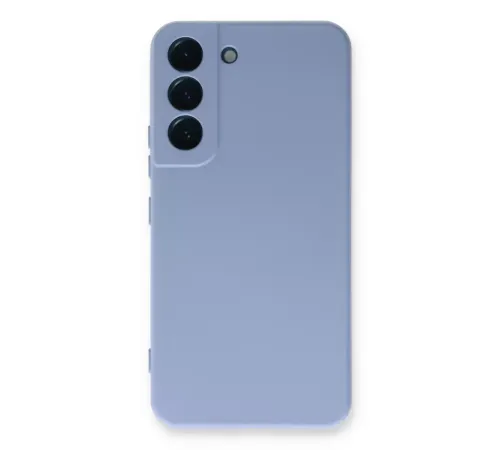 Samsung Galaxy S23 Kılıf Nano içi Kadife Silikon - Lila