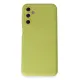 Samsung Galaxy M14 5G Kılıf Nano içi Kadife Silikon - Sarı