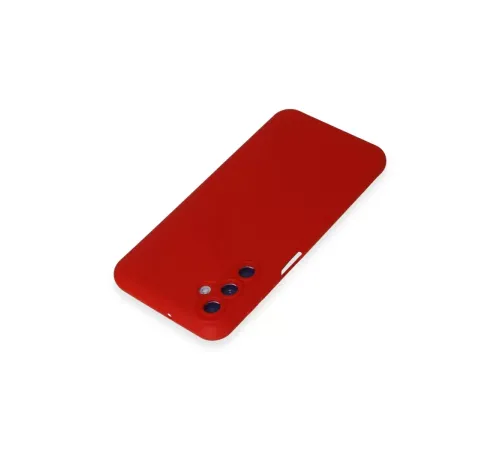 Samsung Galaxy M14 5G Kılıf Nano içi Kadife Silikon - Kırmızı
