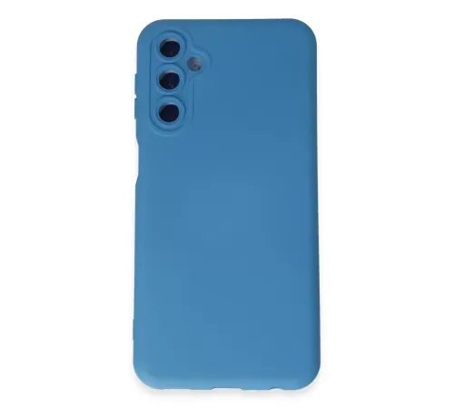 Samsung Galaxy M14 5G Kılıf Nano içi Kadife Silikon - Mavi