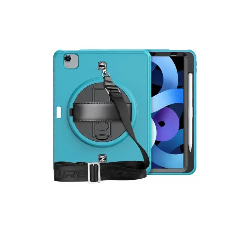 Apple iPad Pro 11 (2020) Kılıf Strap-C Otterbox Tablet Kapak - Mavi